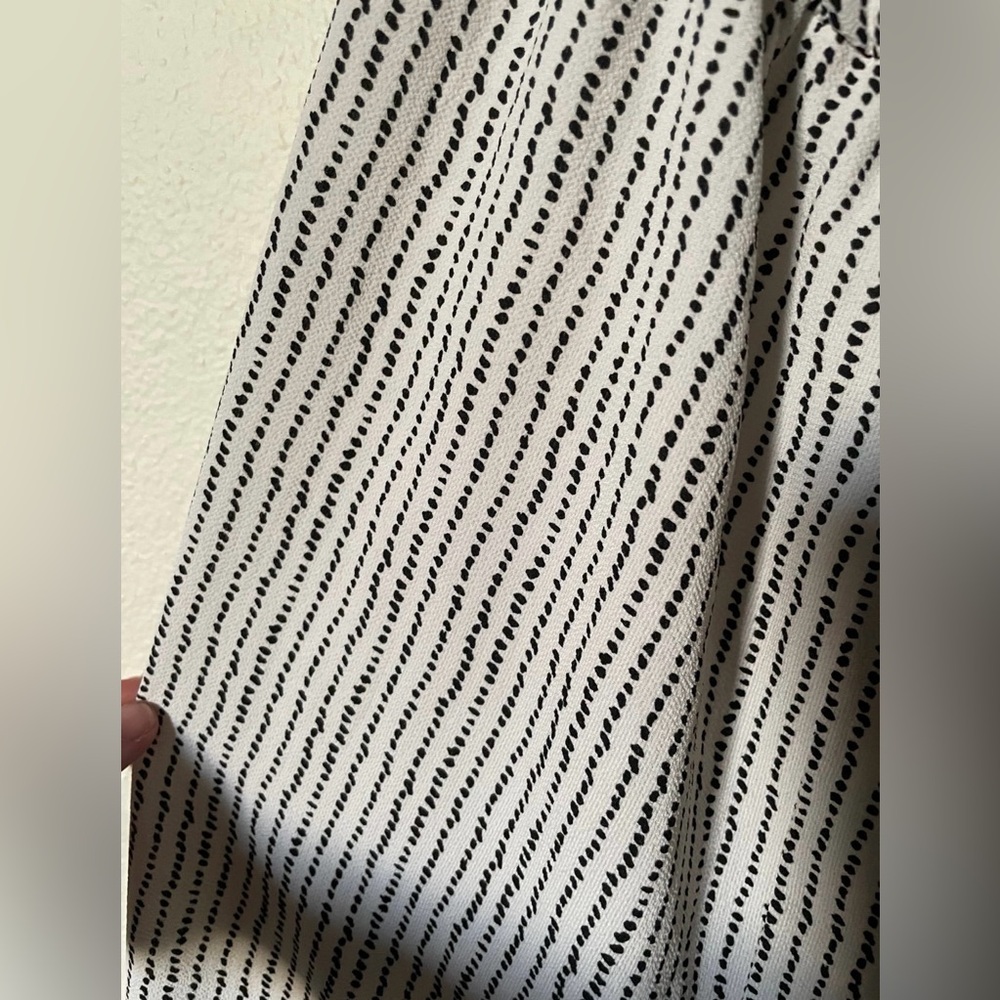 Elegant Striped High Low Dress - Picture 6 of 6